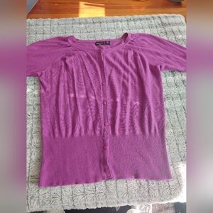 Brittany Black short-sleeved cardigan size‎ 22